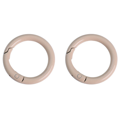Alloy Spring Ring Clasps Keychain (Painted Finish, 30mm)