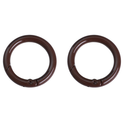 Alloy Spring Ring Clasps Keychain (Painted Finish, 30mm)