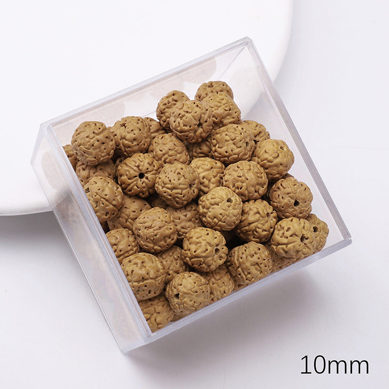 Retro Wooden Milky Bamboo Wooden Beads Bead Making Kit