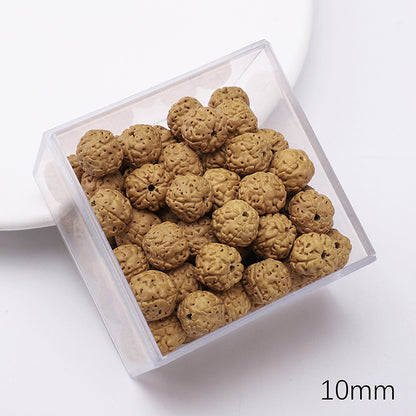 Retro Wooden Milky Bamboo Wooden Beads Bead Making Kit