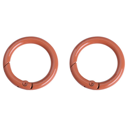 Alloy Spring Ring Clasps Keychain (Painted Finish, 30mm)