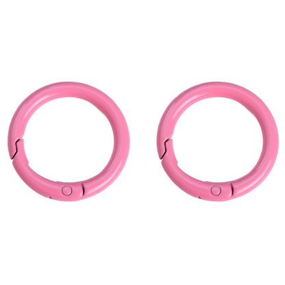 Alloy Spring Ring Clasps Keychain (Painted Finish, 30mm)