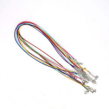 1.5-2mm Korean Waxed Wire Necklace String DIY Jewelry Making Kit