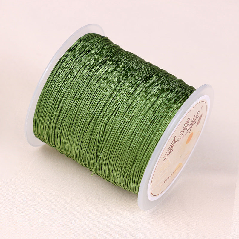 Premium 0.6mm Nylon Cord – Ideal for Jewelry Making