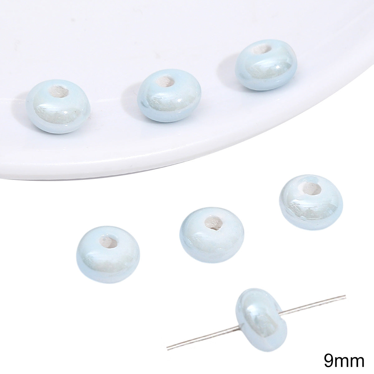 Round Beads Jewelry Making Supplies