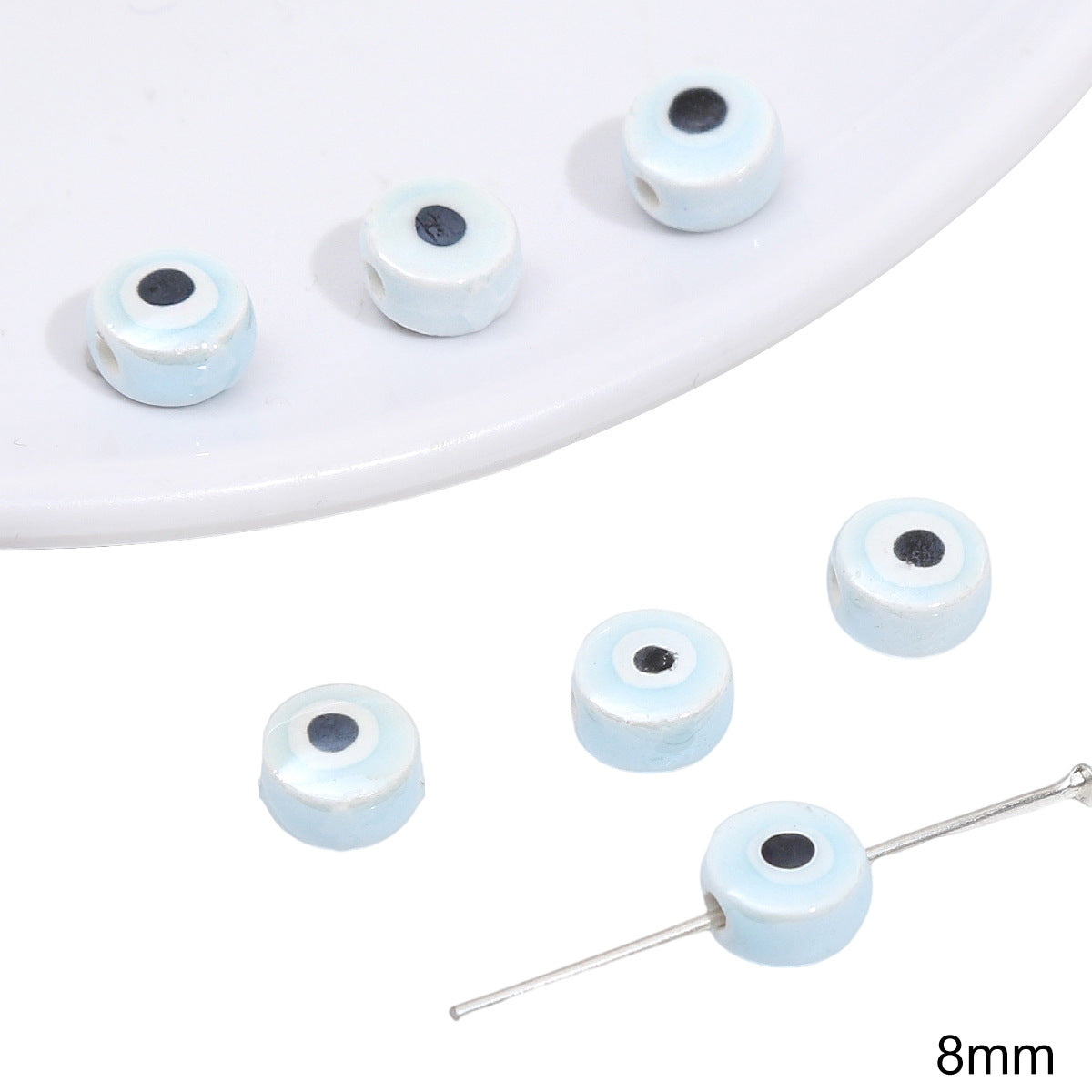 Round Beads Jewelry Making Supplies