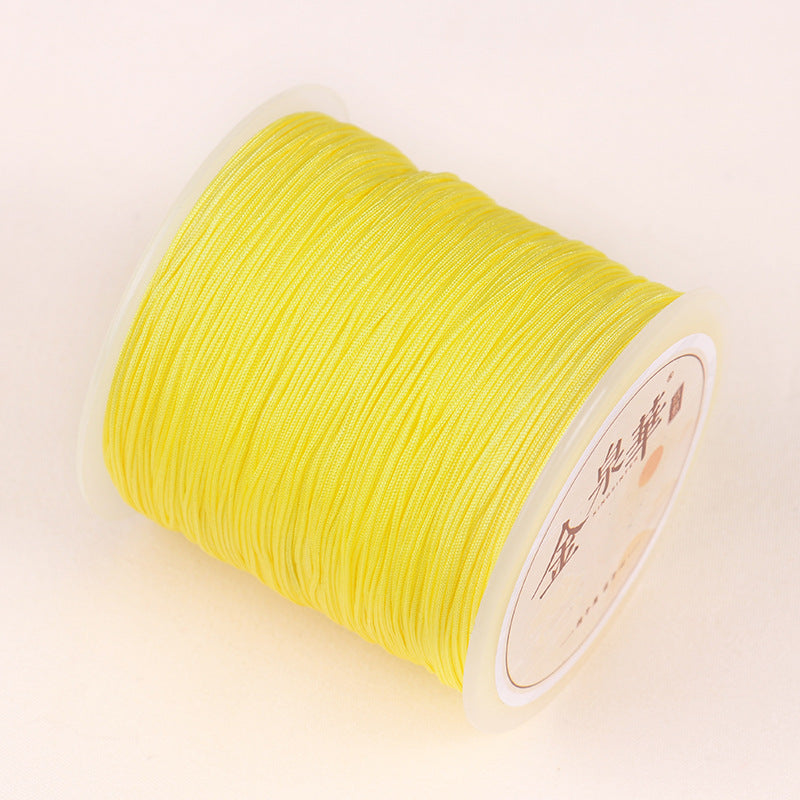 Premium 0.6mm Nylon Cord – Ideal for Jewelry Making