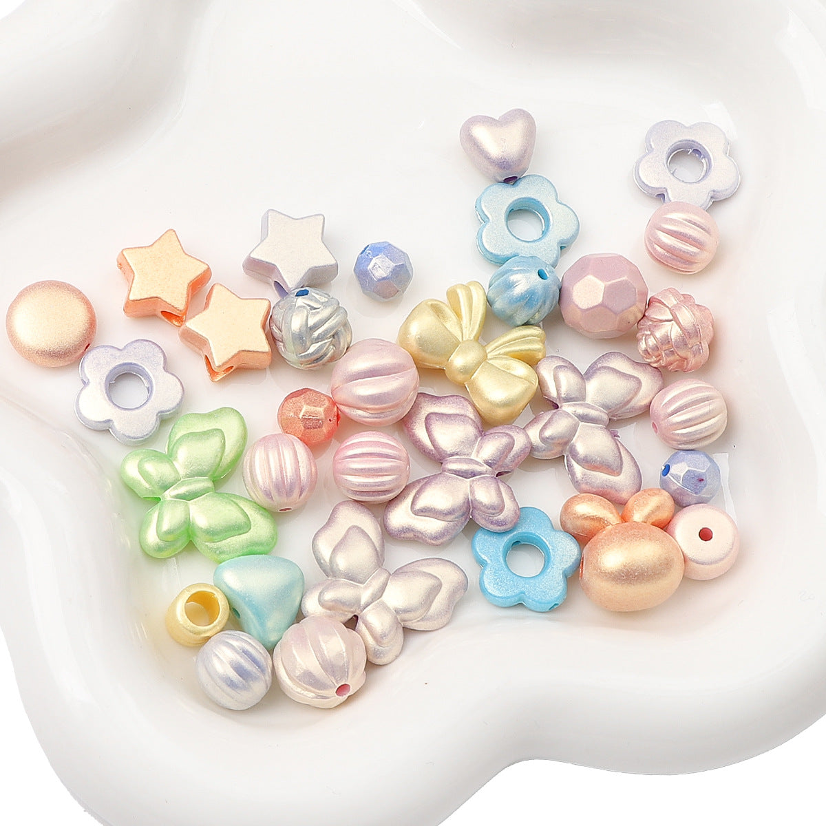 Acrylic Vintage Baroque Mixed Bead Bracelet Making Supplies